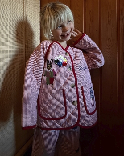 Sissel Edelbo Kids - Vega Mini Jakke - Candy Stripes